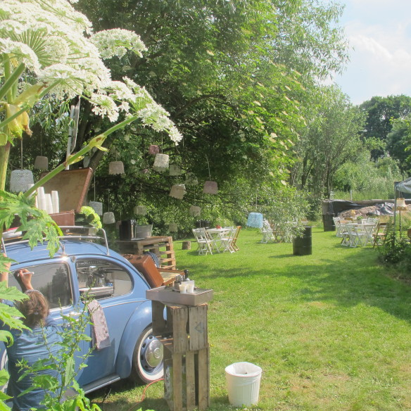 Outdoor workplaces: garden